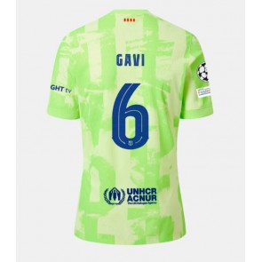 Barcelona Paez Gavi #6 Rezervni Dres 2024-25 Kratak Rukavima